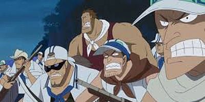 Cartel de Harapeko Sensen Rufi to Kaigun Rūkī!