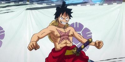 Cartel de Sumō Kessen - Mugiwara tai Saikyō no Yokozuna!