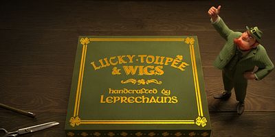Cartel de Lucky Toupée
