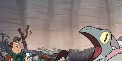 Cartel de Land Before Swine