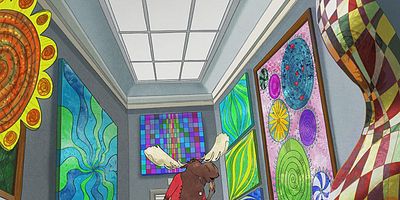 Cartel de Day at the Museum/Pizza Delivery