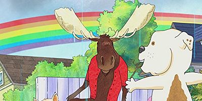 Cartel de Mouse Around Town/Rainy Day