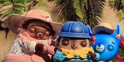 Cartel de Hedge's Butterfly Safari/Hopscotch Highway