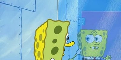 Cartel de El cliente de Plankton