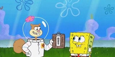 Cartel de Cuidando la casa de Arenita / Jazz suave en Fondo de Bikini