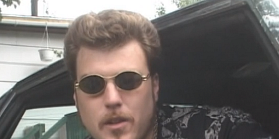 Cartel de Never Trust a Man with No Shirt On