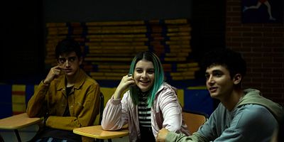 Cartel de Los exámenes