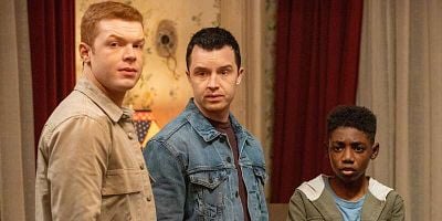 Cartel de Two at a Biker Bar, One in the Lake