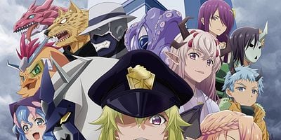 Cartel de Sekai Seifuku o Kuwadateru Aku no Himitsu Kessha de, Hitobito o Kyōfu ni Otoshīreru Kaijin ga Umare Deru Sono Toki, Kanojo wa Hisoka ni Namida Shita