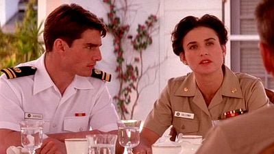 Hace 33 años Demi Moore incomodó a Tom Cruise en el rodaje de su única película juntos: "Creo que se sintió bastante avergonzado" noticias imagen