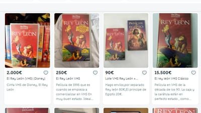 Tu VHS de 'El rey león' no vale 20.000€, pero podrías tener otros tesoros entre las cintas de casa