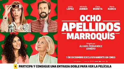 Sorteamos 5 entradas dobles para ver la nueva comedia española 'Ocho apellidos marroquís' noticias imagen