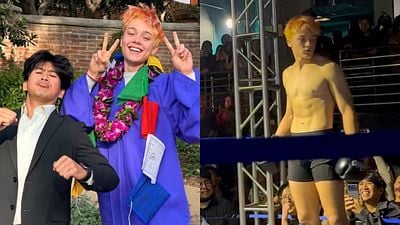 El hijo de Angelina Jolie y Brad Pitt se gradúa horas antes de competir en una pelea de Muay Thai: "Voy a noquearlos" noticias imagen