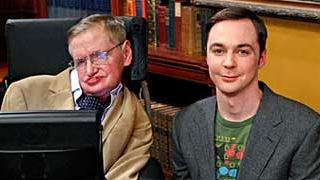 'The Big Bang Theory': ¡Primeras imágenes de Sheldon con Stephen Hawking!