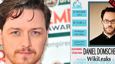 James McAvoy podría unirse a la película sobre Wikileaks