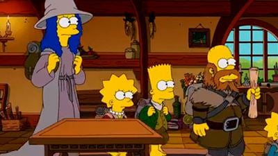 'Los Simpson' rinde homenaje a 'El Hobbit' en su nueva cabecera