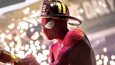 Spidey, de bombero en las nuevas fotos de 'The Amazing Spider-Man 2'