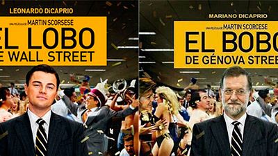 Mariano Rajoy y 'El lobo de Wall Street', protagonistas del último montaje viral