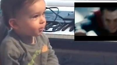 La reacción de un bebé al ver a Superman volando en 'El Hombre de Acero' noticias imagen