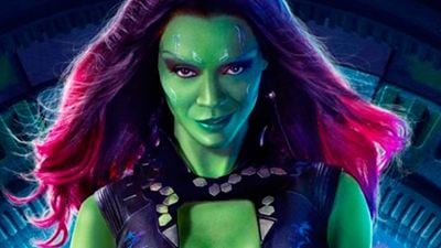 'Guardianes de la galaxia': Zoe Saldana presume como la verde Gamora en el último póster