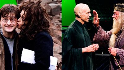 19 imágenes desconocidas del rodaje de 'Harry Potter'