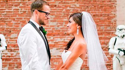 'Star Wars': Esta pareja celebra una boda inspirada en la saga de George Lucas noticias imagen