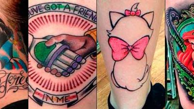 25 tatuajes con los personajes de Disney y Pixar