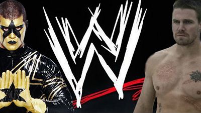 Stephen Amell se enfrenta a Stardust en la WWE con su traje de Green Arrow noticias imagen
