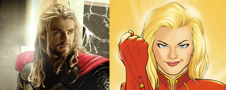Nuevos detalles del rodaje de 'Thor: Ragnarok' y 'Capitán Marvel' noticias imagen