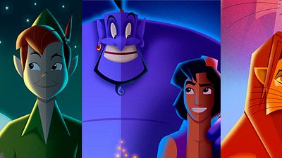 Así son tus carteles Disney favoritos en versión Art Déco noticias imagen