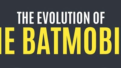 'Batman v Superman': Mira esta infografía con la evolución del Batmóvil en 75 años