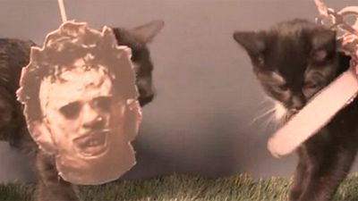 Estas míticas escenas del cine de terror son más "espeluznantes" recreadas con gatitos noticias imagen