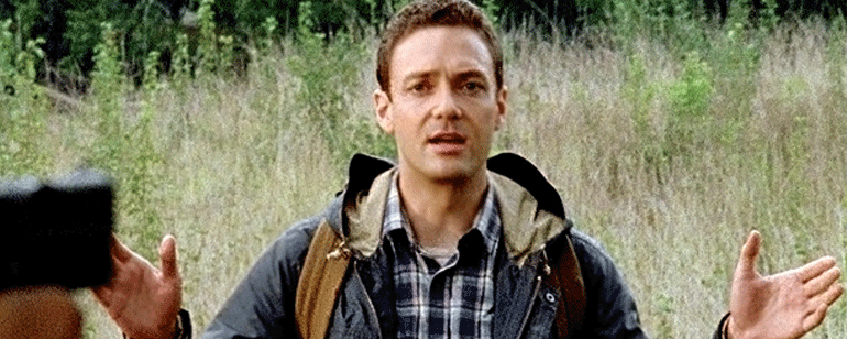 'The Walking Dead': Ross Marquand fue a un aeropuerto cubierto de sangre y este es el resultado noticias imagen