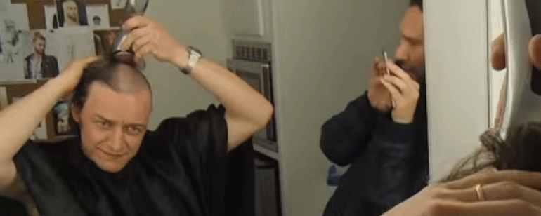 'X-Men: Apocalipsis': Mira cómo se afeitó la cabeza James McAvoy para hacer de Charles Xavier noticias imagen