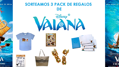 ¡Sorteamos 3 packs de regalos de 'Vaiana'! noticias imagen