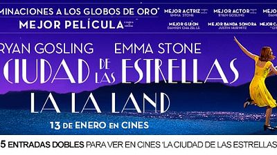 ¡SORTEAMOS 5 ENTRADAS DOBLES PARA VER EN CINES ‘LA CIUDAD DE LAS ESTRELLAS - LA LA LAND’! noticias imagen