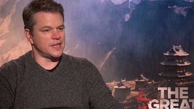 Matt Damon: "Hacer 'La Gran Muralla' fue una decisión familiar importante"