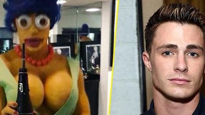 Colton Haynes vuelve a sorprender en Halloween con el disfraz de Marge Simpson noticias imagen