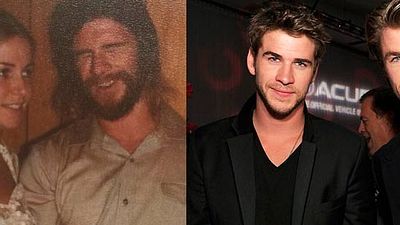 Esta imagen muestra que Chris y Liam Hemsworth son clavados a su padre