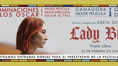 ¡SORTEAMOS 7 ENTRADAS DOBLES PARA EL PREESTRENO DE 'LADY BIRD' EN MADRID! noticias imagen