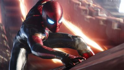 'Vengadores: Infinity War': Spider-Man le da una patada a Thanos en el nuevo adelanto de la película