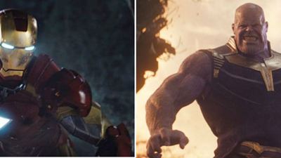 'Vengadores: Infinity War': Así se parecen Iron Man y Thanos 