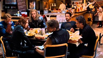 Así cubrieron la barba de Chris Evans para la escena postcréditos del shawarma en 'Los Vengadores'  noticias imagen