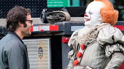 Esta foto de Pennywise bromeando en el set de 'It 2' hará que le veas de otra manera noticias imagen