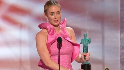 Emily Blunt emociona a John Krasinski con su discurso en los SAG Awards por 'Un lugar tranquilo' noticias imagen