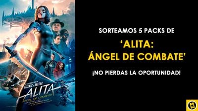 ¡SORTEAMOS 5 PACKS DE 'ALITA: ÁNGEL DE COMBATE'!