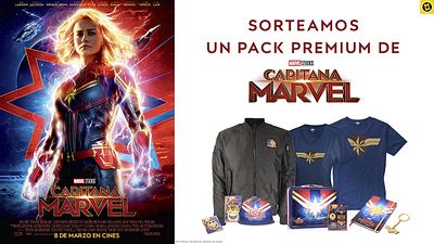 ¡SORTEAMOS UN PACK PREMIUM DE 'CAPITANA MARVEL'! noticias imagen