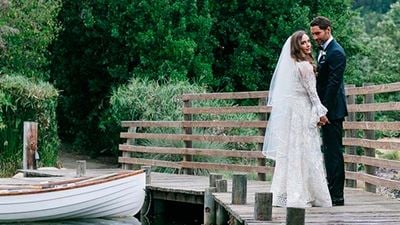 Las primeras fotos de la boda de Tom Ellis ('Lucifer') y Meaghan Oppenheimer