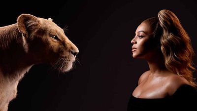 'El rey león': Una imponente Beyoncé y Donald Glover en las imágenes del reparto de voces