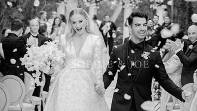 Sophie Turner y Joe Jonas comparten la primera imagen oficial de su boda